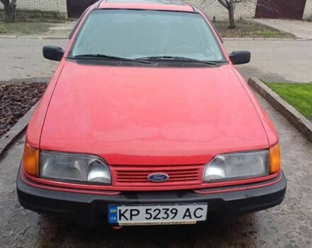 Красный Форд Сиерра, объемом двигателя 2 л и пробегом 250 тыс. км за 1200 $, фото 2 на Automoto.ua