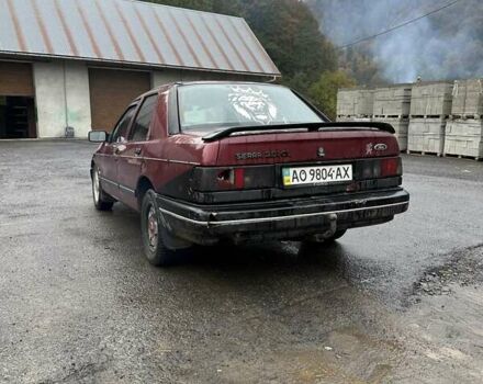 Красный Форд Сиерра, объемом двигателя 2 л и пробегом 222 тыс. км за 600 $, фото 3 на Automoto.ua