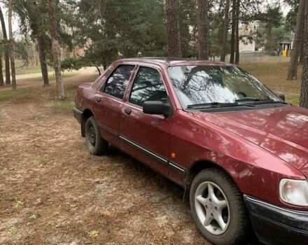 Красный Форд Сиерра, объемом двигателя 1.99 л и пробегом 250 тыс. км за 1500 $, фото 1 на Automoto.ua