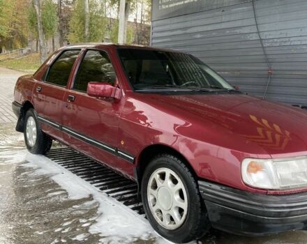 Красный Форд Сиерра, объемом двигателя 2 л и пробегом 350 тыс. км за 1100 $, фото 6 на Automoto.ua