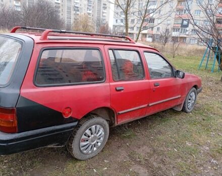 Красный Форд Сиерра, объемом двигателя 1.6 л и пробегом 100 тыс. км за 617 $, фото 2 на Automoto.ua