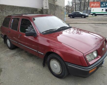 Красный Форд Сиерра, объемом двигателя 1.8 л и пробегом 250 тыс. км за 1800 $, фото 2 на Automoto.ua