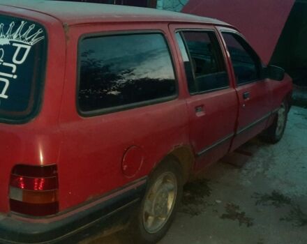 Красный Форд Сиерра, объемом двигателя 2 л и пробегом 270 тыс. км за 500 $, фото 7 на Automoto.ua