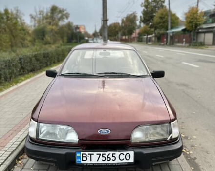 Красный Форд Сиерра, объемом двигателя 2.3 л и пробегом 350 тыс. км за 1350 $, фото 2 на Automoto.ua