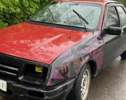 Красный Форд Сиерра, объемом двигателя 1.8 л и пробегом 195 тыс. км за 12 $, фото 2 на Automoto.ua