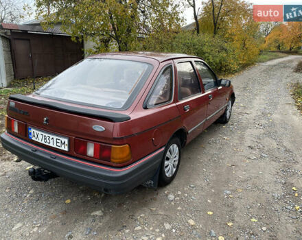 Красный Форд Сиерра, объемом двигателя 1.6 л и пробегом 200 тыс. км за 1450 $, фото 10 на Automoto.ua
