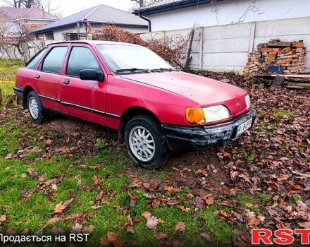 Червоний Форд Сієрра, об'ємом двигуна 2 л та пробігом 200 тис. км за 1200 $, фото 1 на Automoto.ua