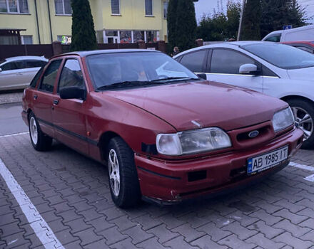 Червоний Форд Сієрра, об'ємом двигуна 2 л та пробігом 77 тис. км за 1800 $, фото 4 на Automoto.ua