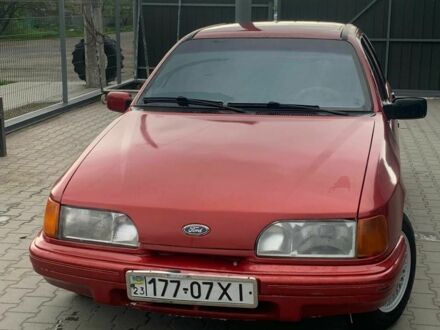 Форд Сиерра 1983 в Красилове на Automoto.ua Красный Форд Сиерра, объемом двигателя 1.6 л и пробегом 3 тыс. км за 1200 $, фото 1 на Automoto.ua