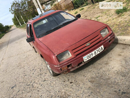 Красный Форд Сиерра, объемом двигателя 1.6 л и пробегом 200 тыс. км за 555 $, фото 1 на Automoto.ua