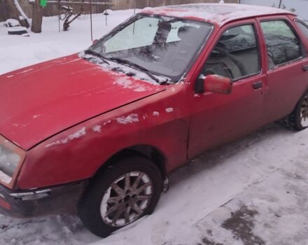 Красный Форд Сиерра, объемом двигателя 2 л и пробегом 200 тыс. км за 662 $, фото 1 на Automoto.ua