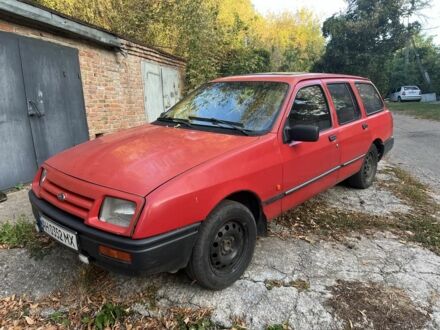 Форд Сієрра 1985 у Полтаві на Automoto.ua Червоний Форд Сієрра, об'ємом двигуна 2.3 л та пробігом 111 тис. км за 999 $, фото 1 на Automoto.ua