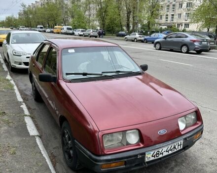 Красный Форд Сиерра, объемом двигателя 2 л и пробегом 99 тыс. км за 949 $, фото 1 на Automoto.ua