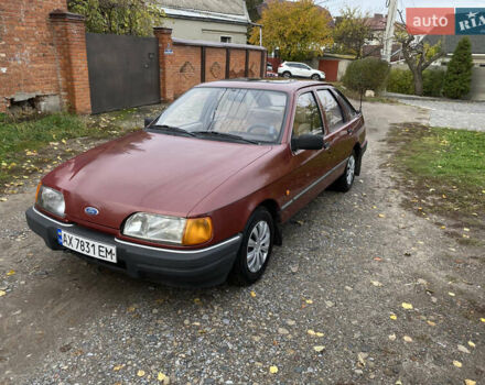 Красный Форд Сиерра, объемом двигателя 1.6 л и пробегом 200 тыс. км за 1450 $, фото 1 на Automoto.ua