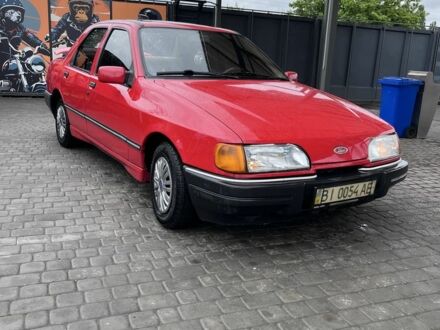 Форд Сиерра 1987 в Кременчуге на Automoto.ua Красный Форд Сиерра, объемом двигателя 2 л и пробегом 231 тыс. км за 1150 $, фото 1 на Automoto.ua