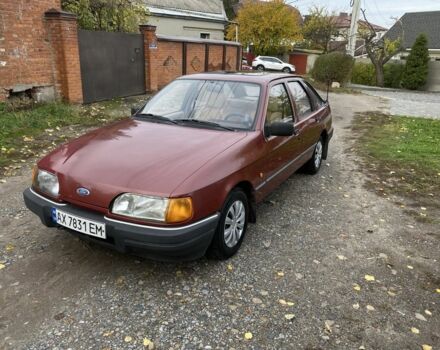Красный Форд Сиерра, объемом двигателя 1.6 л и пробегом 200 тыс. км за 1450 $, фото 1 на Automoto.ua