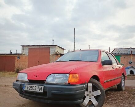 Красный Форд Сиерра, объемом двигателя 2 л и пробегом 69 тыс. км за 700 $, фото 1 на Automoto.ua