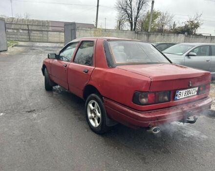 Красный Форд Сиерра, объемом двигателя 2 л и пробегом 341 тыс. км за 1071 $, фото 1 на Automoto.ua