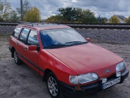 Красный Форд Сиерра, объемом двигателя 2.3 л и пробегом 250 тыс. км за 900 $, фото 1 на Automoto.ua