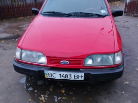 Красный Форд Сиерра, объемом двигателя 2 л и пробегом 59 тыс. км за 998 $, фото 1 на Automoto.ua