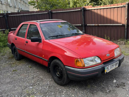 Красный Форд Сиерра, объемом двигателя 1.8 л и пробегом 62 тыс. км за 1499 $, фото 1 на Automoto.ua