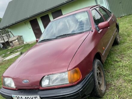 Форд Сиерра 1988 в Хмельницком на Automoto.ua Красный Форд Сиерра, объемом двигателя 2 л и пробегом 200 тыс. км за 750 $, фото 1 на Automoto.ua