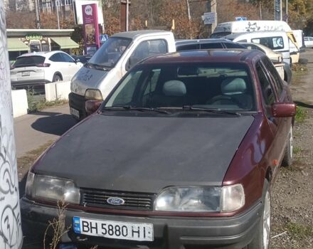 Красный Форд Сиерра, объемом двигателя 2 л и пробегом 300 тыс. км за 1000 $, фото 1 на Automoto.ua