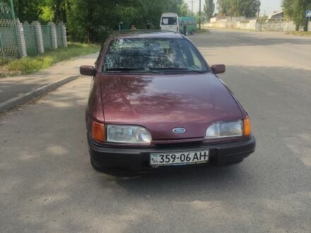 Форд Сієрра 1989 у Дніпро (Дніпропетровську) на Automoto.ua Червоний Форд Сієрра, об'ємом двигуна 2 л та пробігом 88 тис. км за 1400 $, фото 1 на Automoto.ua