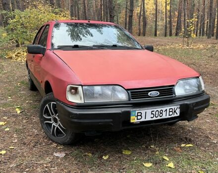 Красный Форд Сиерра, объемом двигателя 2 л и пробегом 3 тыс. км за 900 $, фото 1 на Automoto.ua