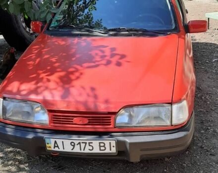 Красный Форд Сиерра, объемом двигателя 2 л и пробегом 220 тыс. км за 1500 $, фото 1 на Automoto.ua