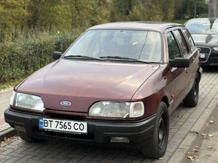 Красный Форд Сиерра, объемом двигателя 2.3 л и пробегом 350 тыс. км за 1350 $, фото 1 на Automoto.ua