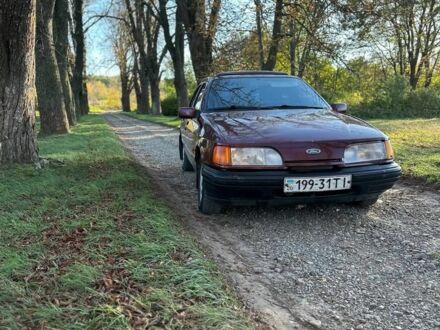 Форд Сиерра 1989 в Черновцах на Automoto.ua Красный Форд Сиерра, объемом двигателя 2 л и пробегом 1 тыс. км за 1350 $, фото 1 на Automoto.ua