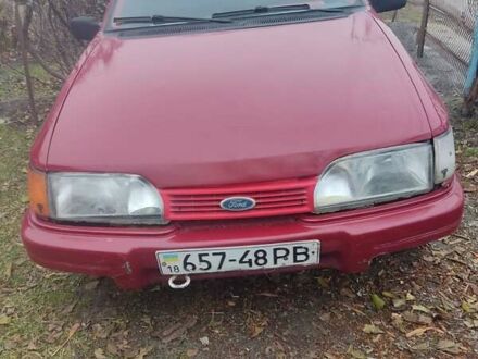 Форд Сиерра 1989 в Ровно на Automoto.ua Красный Форд Сиерра, объемом двигателя 1.8 л и пробегом 927 тыс. км за 800 $, фото 1 на Automoto.ua
