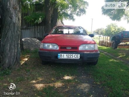 Форд Сієрра 1990 у Горішні Плавні (Комсомольськ) на Automoto.ua Червоний Форд Сієрра, об'ємом двигуна 1.6 л та пробігом 440 тис. км за 1600 $, фото 1 на Automoto.ua