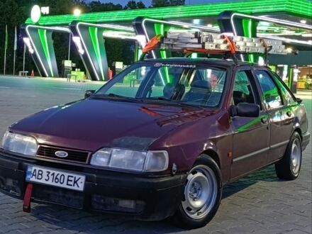 Красный Форд Сиерра, объемом двигателя 2 л и пробегом 1 тыс. км за 1800 $, фото 1 на Automoto.ua