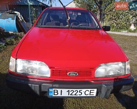 Красный Форд Сиерра, объемом двигателя 1.6 л и пробегом 630 тыс. км за 1150 $, фото 1 на Automoto.ua