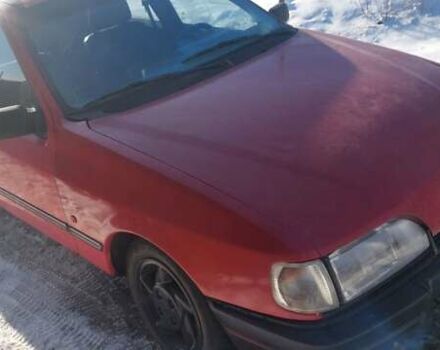 Красный Форд Сиерра, объемом двигателя 1.8 л и пробегом 350 тыс. км за 1000 $, фото 1 на Automoto.ua