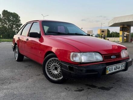 Форд Сиерра 1991 в Харькове на Automoto.ua Красный Форд Сиерра, объемом двигателя 2 л и пробегом 98 тыс. км за 1235 $, фото 1 на Automoto.ua