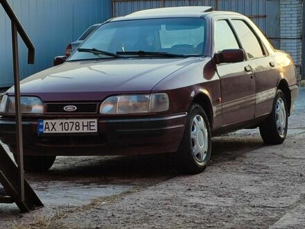 Форд Сиерра 1991 в Киеве на Automoto.ua Красный Форд Сиерра, объемом двигателя 2 л и пробегом 56 тыс. км за 950 $, фото 1 на Automoto.ua