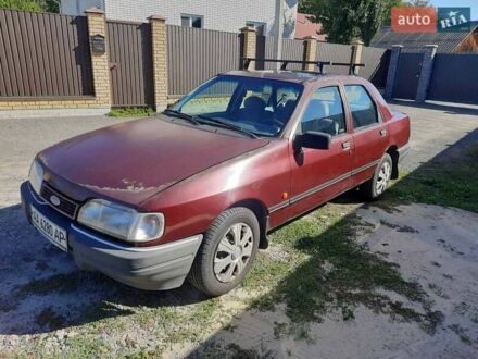 Форд Сиерра 1991 в Киеве на Automoto.ua Красный Форд Сиерра, объемом двигателя 1.6 л и пробегом 250 тыс. км за 1500 $, фото 1 на Automoto.ua
