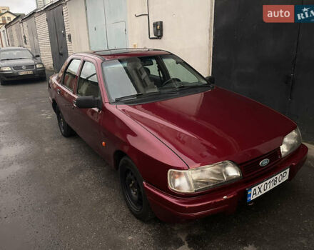 Красный Форд Сиерра, объемом двигателя 1.6 л и пробегом 150 тыс. км за 2400 $, фото 1 на Automoto.ua