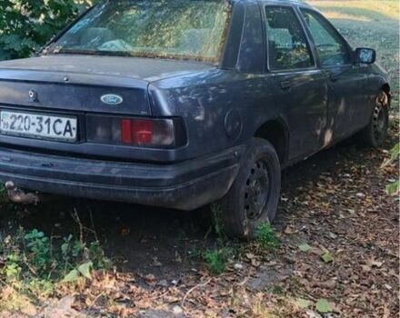 Серый Форд Сиерра, объемом двигателя 2 л и пробегом 300 тыс. км за 750 $, фото 1 на Automoto.ua
