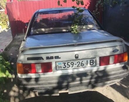 Серый Форд Сиерра, объемом двигателя 2 л и пробегом 200 тыс. км за 300 $, фото 1 на Automoto.ua