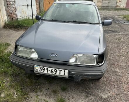 Серый Форд Сиерра, объемом двигателя 2 л и пробегом 100 тыс. км за 200 $, фото 1 на Automoto.ua