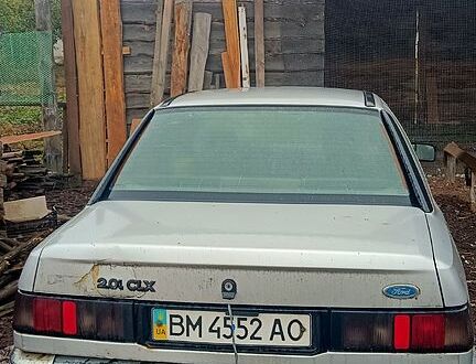 Серый Форд Сиерра, объемом двигателя 2 л и пробегом 300 тыс. км за 300 $, фото 1 на Automoto.ua
