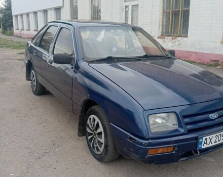 Синий Форд Сиерра, объемом двигателя 1.6 л и пробегом 250 тыс. км за 750 $, фото 4 на Automoto.ua
