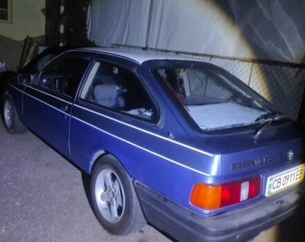 Форд Сиерра 1988 в Чернигове на Automoto.ua Синий Форд Сиерра, объемом двигателя 1.8 л и пробегом 100 тыс. км за 1200 $, фото 4 на Automoto.ua