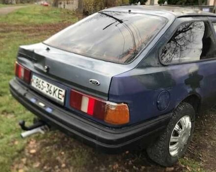 Синий Форд Сиерра, объемом двигателя 2 л и пробегом 270 тыс. км за 609 $, фото 12 на Automoto.ua