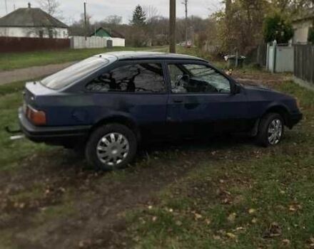 Синий Форд Сиерра, объемом двигателя 2 л и пробегом 270 тыс. км за 609 $, фото 13 на Automoto.ua