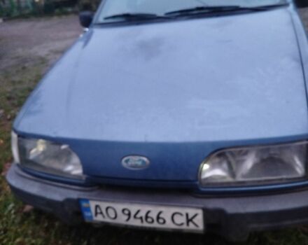 Синий Форд Сиерра, объемом двигателя 2 л и пробегом 250 тыс. км за 710 $, фото 3 на Automoto.ua